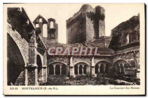Old Postcard Montmajour Le Couvent des Moines