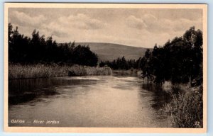 GALILEE River Jordan ISRAEL Postcard