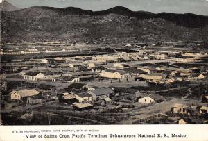 Salina Cruz Mexico Pacific Terminus Tehuantepec Antique Postcard J49484