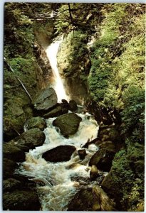 Postcard - Lower Gorge Falls at Bushkill Falls - Bushkill, Pennsylvania