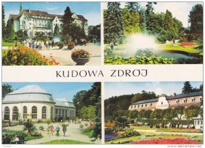 Multi-View, Park, Small Castle, Sanatorium, Water Spa, KUDOWA ZDROJ, Poland, ...