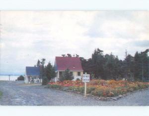 Pre-1980 CHALET COTTAGES AT MOTEL Fundy National Park - Alma NB E8842