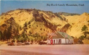 Autos Big Rock Candy Mountain Utah roadside Postcard 9767