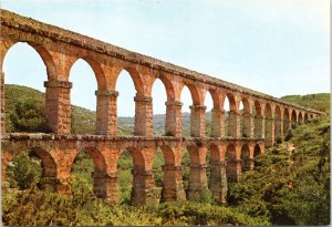 Spain Catalonia Tarragona Roman aqueduct