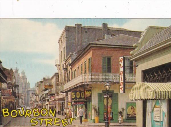 Louisiana New Orleans Bourbon Street