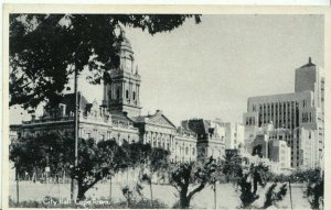 South Africa Postcard - City Hall - Cape Town   N926