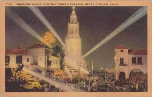 California Beverly Hills Premiere Night Carthay Circle Theatre