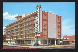 ALBUQUERQUE NEW MEXICO DOWNTOWNER MOTOR INN VINTAGE ADVERTISING POSTCARD