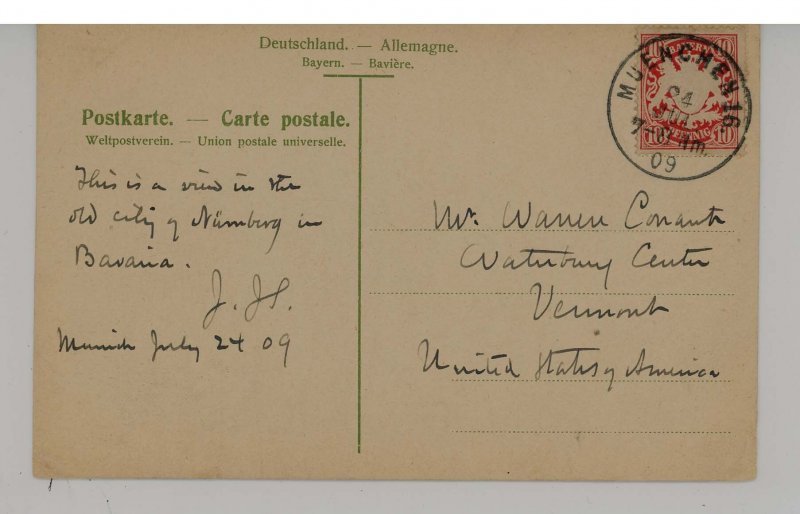 Germany - Nurnberg. Insel Schutt - Interior Waterway