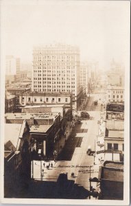 Vancouver BC Hastings Street British Columbia Gowen Sutton RPPC Postcard H44