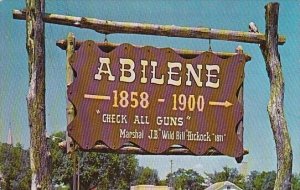 Greetings From Old Abilene Kansas