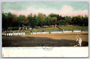 1908 Knoxville Tennesse Dress Parade At University Of Tennessee Posted Postcard