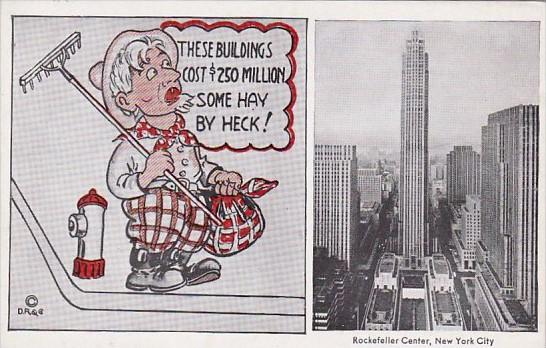 Humour These Buildings Cost 250 Million Some Hay By Heck Rockefeller Center N...