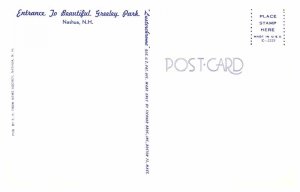 Postcard BUILDING SCENE Nashua New Hampshire NH AT3319