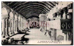 Old Postcard Angers Musee St Jean Former cloister twelfth and sixteenth centu...