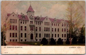 Postcard London Ontario c1910s St. Josephs Hospital Middlesex County by Warwick