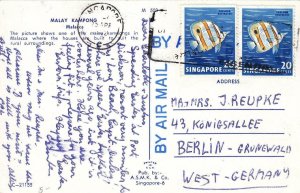 1972, Singapore to West Germany (24040)