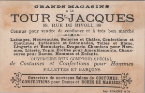 Victorian Trade Card Tour St. Jacques Le Sage L1