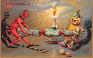 Devil, Raphael Tuck & Sons Halloween