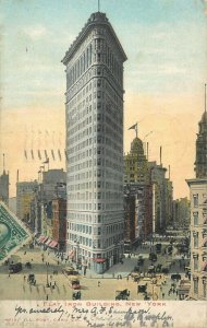 United States New York City Flat Iron Building 1906 