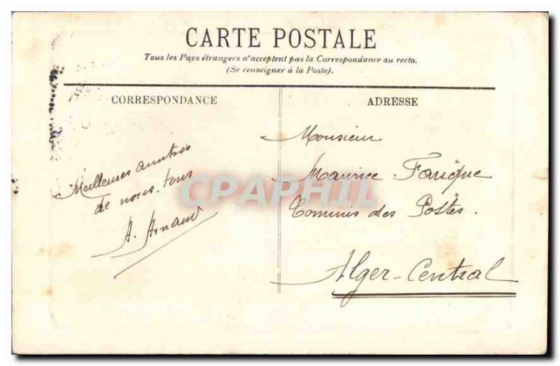 Postcard Old Marseille The Corniche