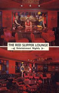 Red Slipper Lounge Cherry Creek Inn Denver CO Colorado Unused Postcard D26