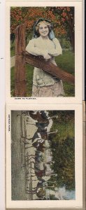 Florida Produts, Fruit, Food 1910 Mini Postcard Folder FL,