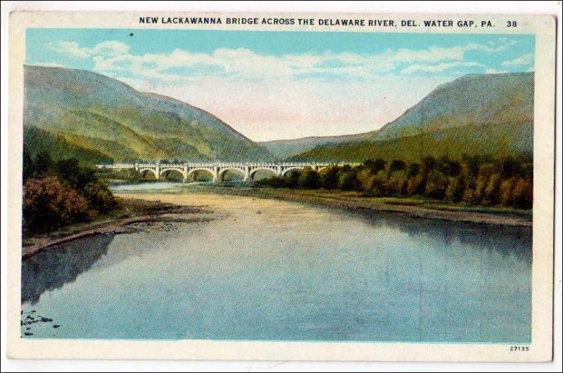 New Lackawanna Bridge, Del Water Gap PA