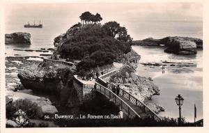 BR6057 Le Rocher de Basta Biarritz   france