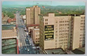 The First Huntington National Bank On Fourth Avenue In Virginia~PM 1963 Postcard