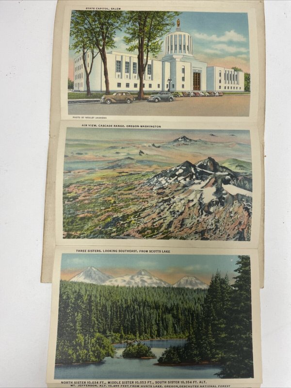 Scenic Oregon Postcard Booklet - 18 Photos