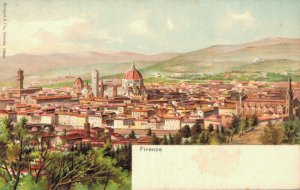 Italy Firenze Florence Vintage Postcard 08.39