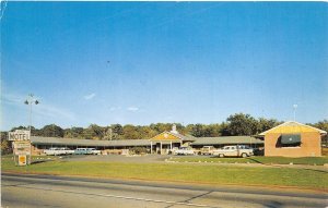 Hartford Connecticut 1950s Postcard Elm Motel Cars
