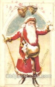 Santa Claus, Christmas  1919 minor corner wear close to grade 2, postal used ...