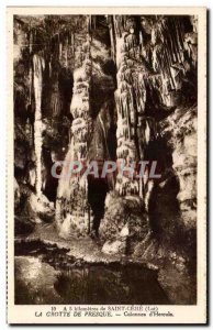 Old Postcard is 5 km from Saint Cere Cave almost Column d & # 39Hercule