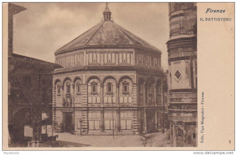 Il Battistero, Firenze (Tuscany), Italy, 1900-1910s