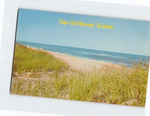 Postcard View Along Great Outer Beach, Cape Cod National Seashore, Eastham, MA