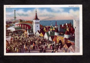 IL Century of Progress Expo Exposition Midget City Chicago Illinois Postcard