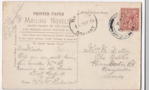 Norfolk; Giddy Kipper At Hunstanton, Novelty Fold Out PPC 1926 PMK By Valentines