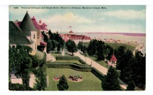 MI - Mackinac Island. Grand Hotel & Westend Cottages