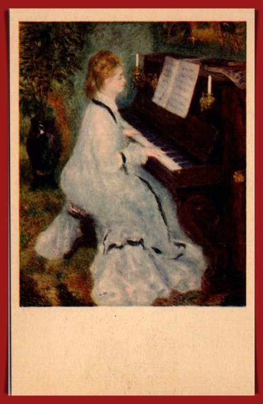 Illinois. Chicago - Renoir - At The Piano - Art Institute - [IL-358]