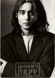 Johnny Depp Actor with Arms Crossed Postcard #2