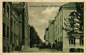 CPA AK Biberach a. d. Riss - Jordanbad - Street Scene GERMANY (913122)