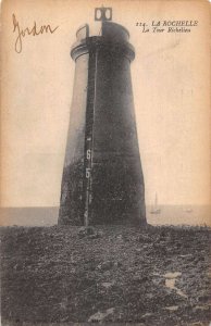 La Rochelle France La Tour Richelieu Lighthouse Vintage Postcard AA49490