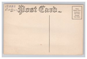 Abilene Kas. Kansas McKinley School Postcard