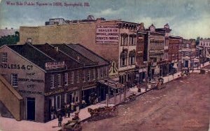 West Side Public Square - Springfield, Illinois IL