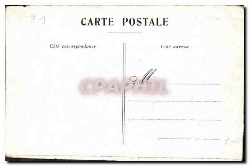 Postcard Old Castle Lanthenay