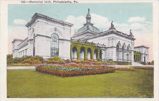 Pennsylvania Philadelphia Memorial Hall