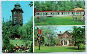 PORT HOPE, Ontario Canada ~ Roadside GREENWOOD TOWER LODGE c1970s  Postcard