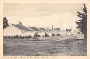 Nova Scotia Canada Hubbards Andrews Cottages Antique Postcard K104671